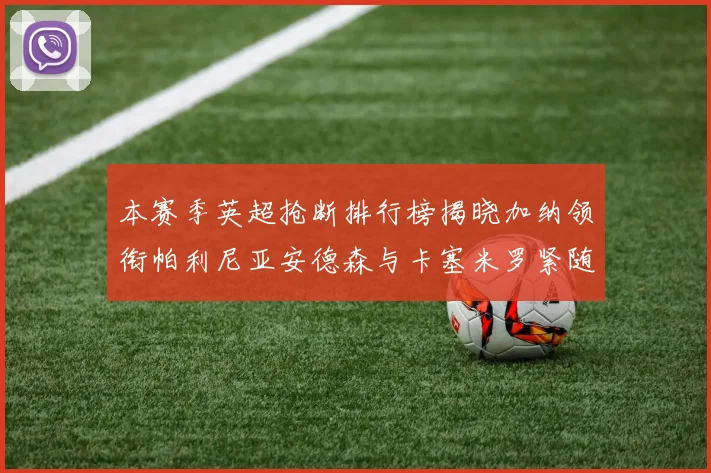 本赛季英超抢断排行榜揭晓加纳领衔帕利尼亚安德森与卡塞米罗紧随其后